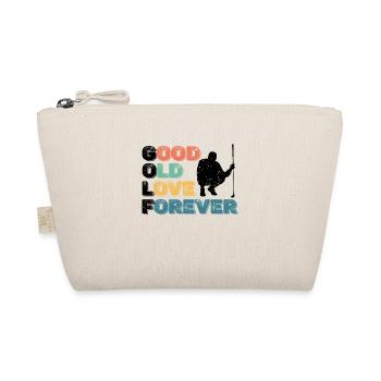 Good Old Love Forever Golfer Golfer - Organic Pouch - nature - Front