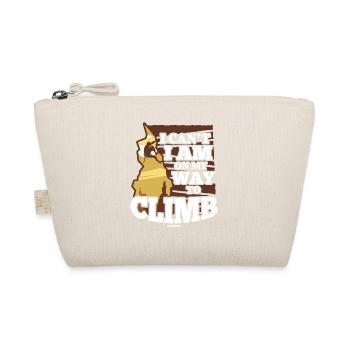 Climbing Mountain Alps Nature Climbing Gift - Organic Pouch - nature - Front