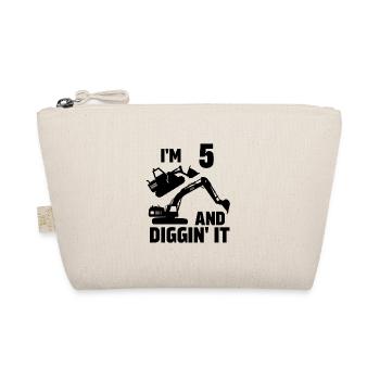 J’ai 5 ans et Diggin' It - Trousse biologique - nature - Devant