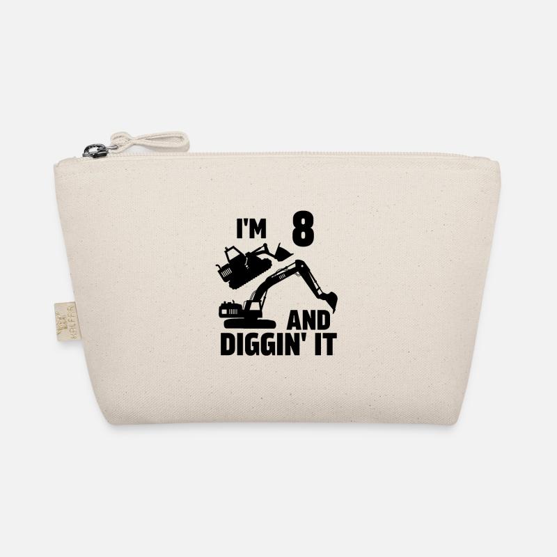 Ich bin 8 und Diggin' It Bio-Täschchen
