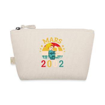 Mars 2002 Anniversaire Idée Cadeau Vintage 2002 - Trousse biologique - nature - Devant