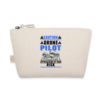 Attention Revised Drone Pilot Drones - Organic Pouch - nature - Front