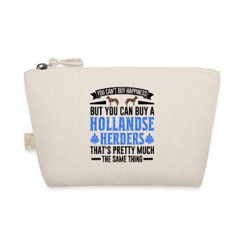 Hollandse Herder Hollandse Herderdshond - Organic Pouch - nature - Front