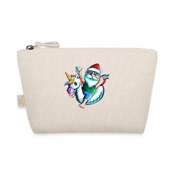 Motif de Noël Fan Sante Pool Lunettes de soleil - Trousse biologique - nature - Devant