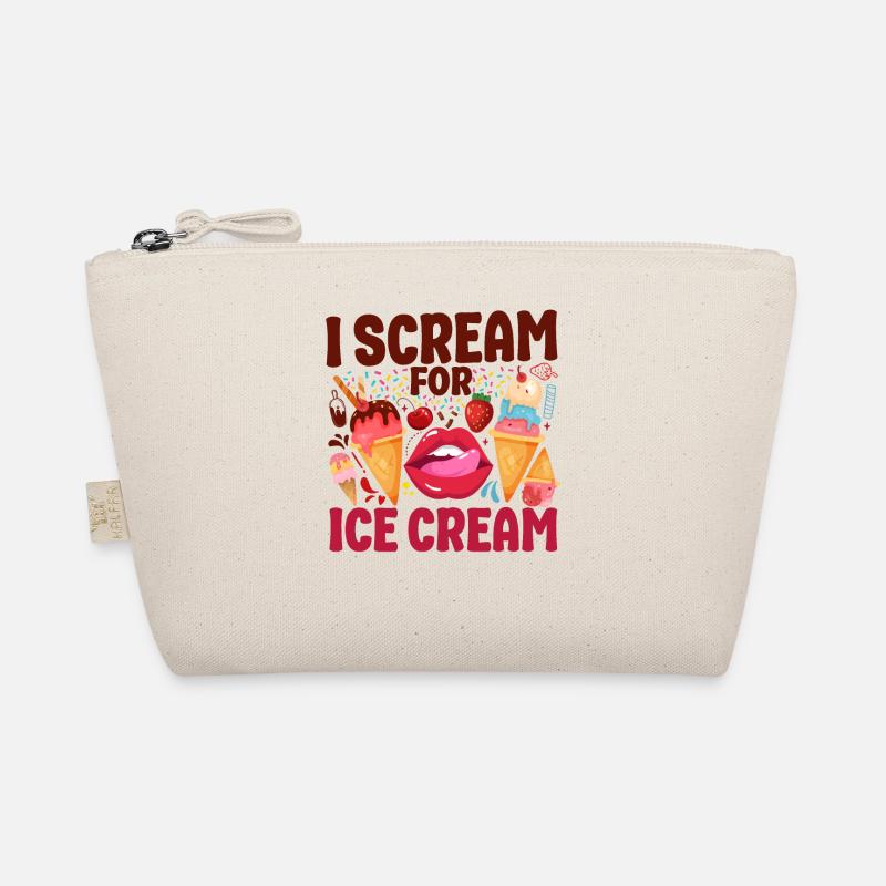Ice Cream Pun Cone Popsicle Mouth Bio-Täschchen