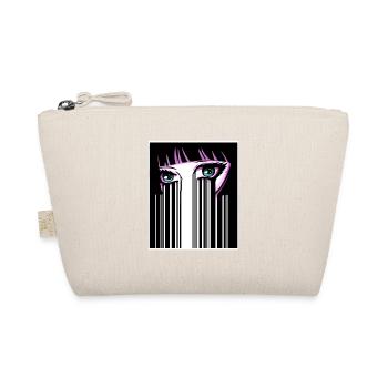 Anime Eyes Japan Barcode - Organic Pouch - nature - Front