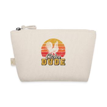 Chicken Dude Funny Chicken Dad Chicken Lover Farme - Bio-Täschchen - Natur - Vorne