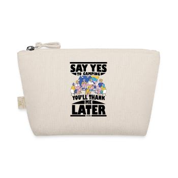 Camping camping Tente de vacances cadeau - Trousse biologique - nature - Devant