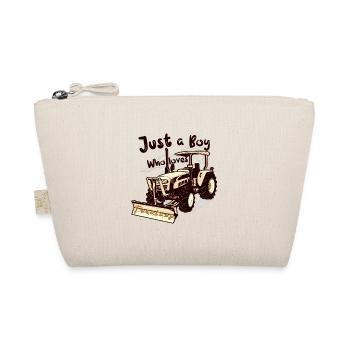 Juste un garçon qui aime les tracteurs - Trousse biologique - nature - Devant