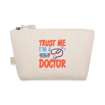 Trust Me I'm A Doctor Awesome Doctor T-Shirt - Bio-Täschchen - Natur - Vorne