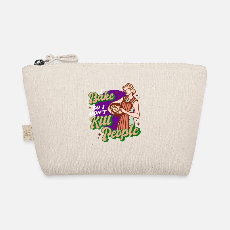Funny ironic baking baking motif baker Organic Pouch