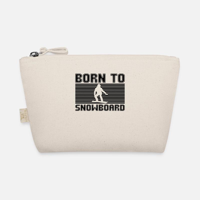 Snowboarding Organic Pouch