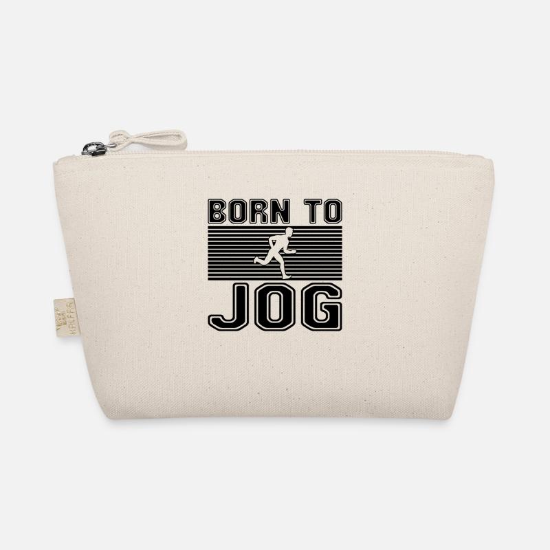 Jogging Running Saying Organic Pouch