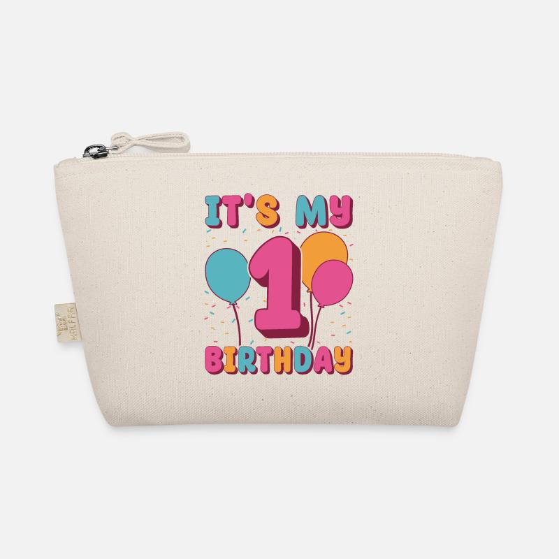 Es Ist Mein 1. Geburtstag Bio-Täschchen