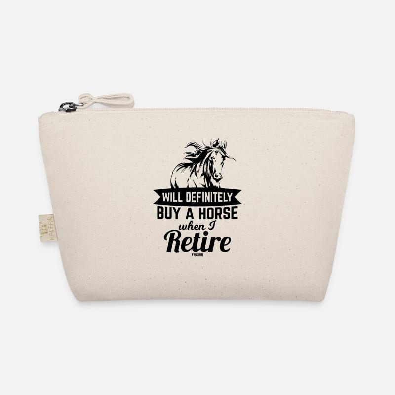 Wenn ich Rentner bin kaufe ich ein Pferd Bio-Täschchen