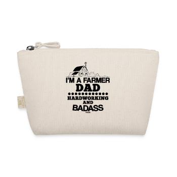 farmer dad - Organic Pouch - nature - Front