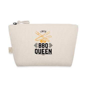 Mom Grill Cooking Queen Gift - Organic Pouch - nature - Front