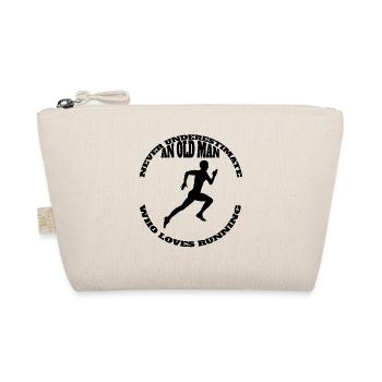 Jogger Training Cardio rennen laufen fit joggen - Bio-Täschchen - Natur - Vorne