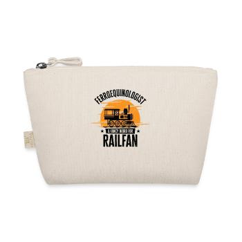 Ferroequinologist Eisenbahn Eisenbahnfan - Bio-Täschchen - Natur - Vorne