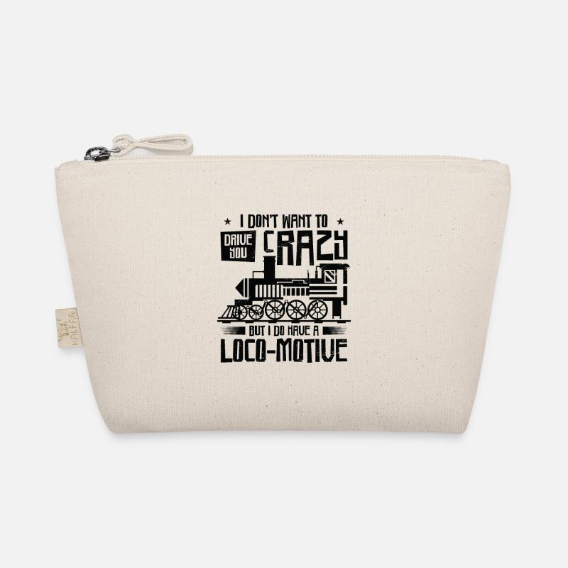 Train Driving Locomotive Train Operator Organic Pouch