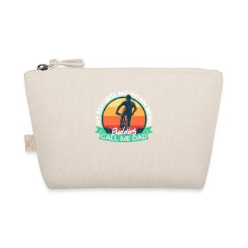 Father's Day My favorite mountain bike colleagues - Organic Pouch - nature - Front