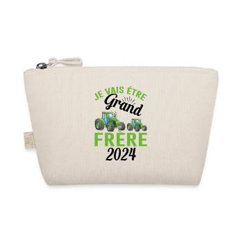 Je Vais Être Grand Frère 2024 - Trousse biologique - nature - Devant