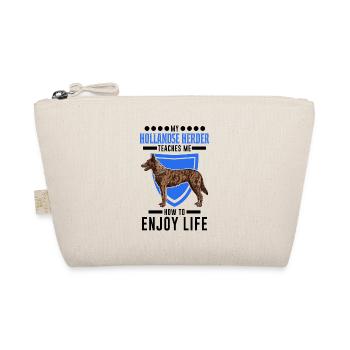 Hollandse Herder Hollandse Herderdshond - Organic Pouch - nature - Front