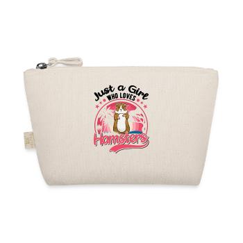 Hamster Girl Golden Hamster Dwarf Hamster - Organic Pouch - nature - Front