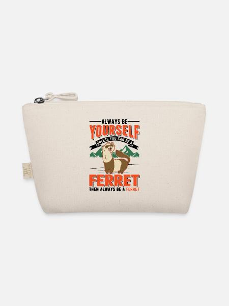 Ferret Lover Ferret Cadeau - Trousse biologique - nature - Devant