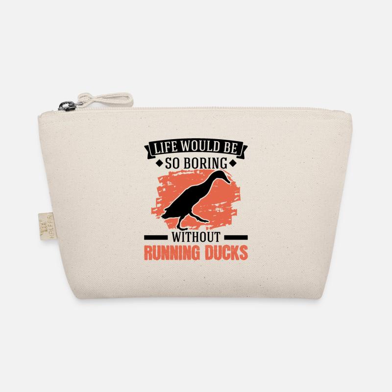 Indian Running Gift Running Duck Organic Pouch
