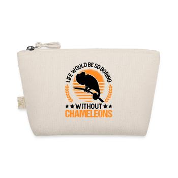 Chameleon Cadeau Caméléon - Trousse biologique - nature - Devant