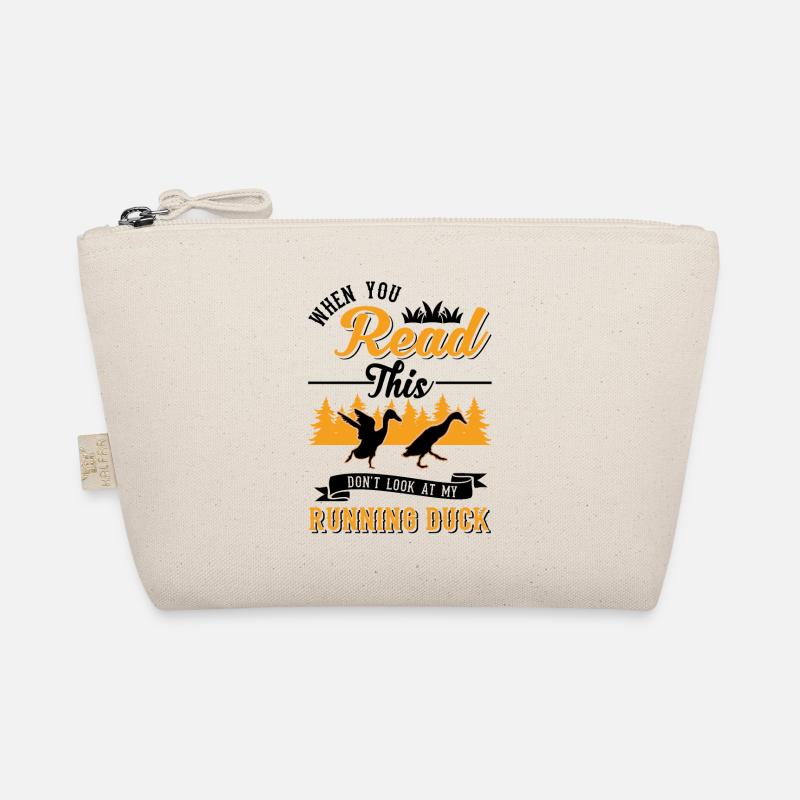 Indian Running Gift Running Duck Organic Pouch