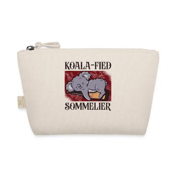 Sommelier Wine Drinking Tasting - Organic Pouch - nature - Front