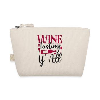 Sommelier Wine Drinking Tasting - Organic Pouch - nature - Front