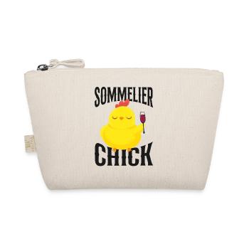 Sommelier Wine Drinking Tasting - Organic Pouch - nature - Front
