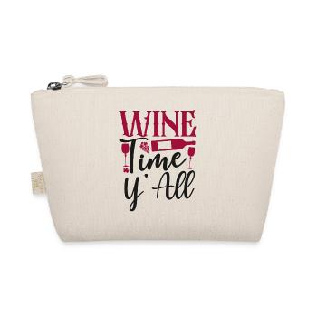 Sommelier Wine Drinking Tasting - Organic Pouch - nature - Front