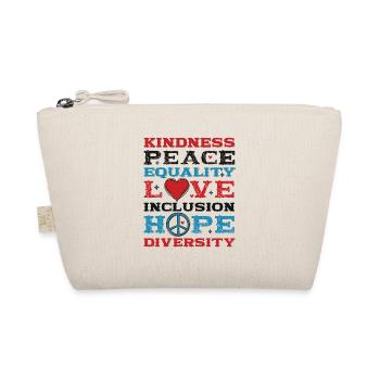 Diversité Égalité Amour Paix Droits de l’homme - Trousse biologique - nature - Devant