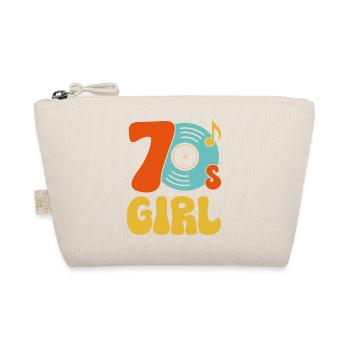 70s Girl 70s Girl Hippie - Organic Pouch - nature - Front