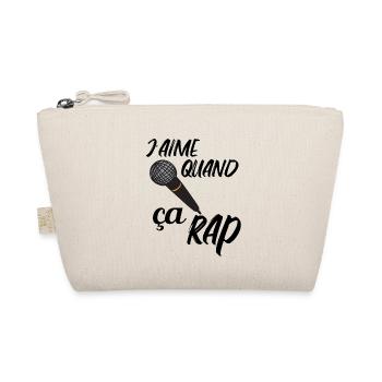 j aime quand ça rap - Trousse biologique - nature - Devant