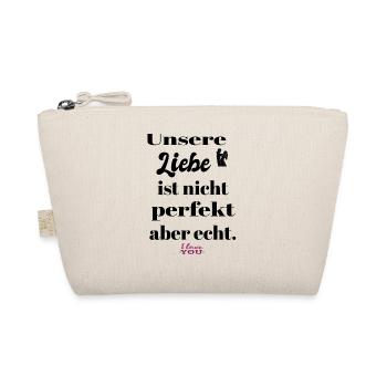 Unsere Liebe - Bio-Täschchen - Natur - Vorne