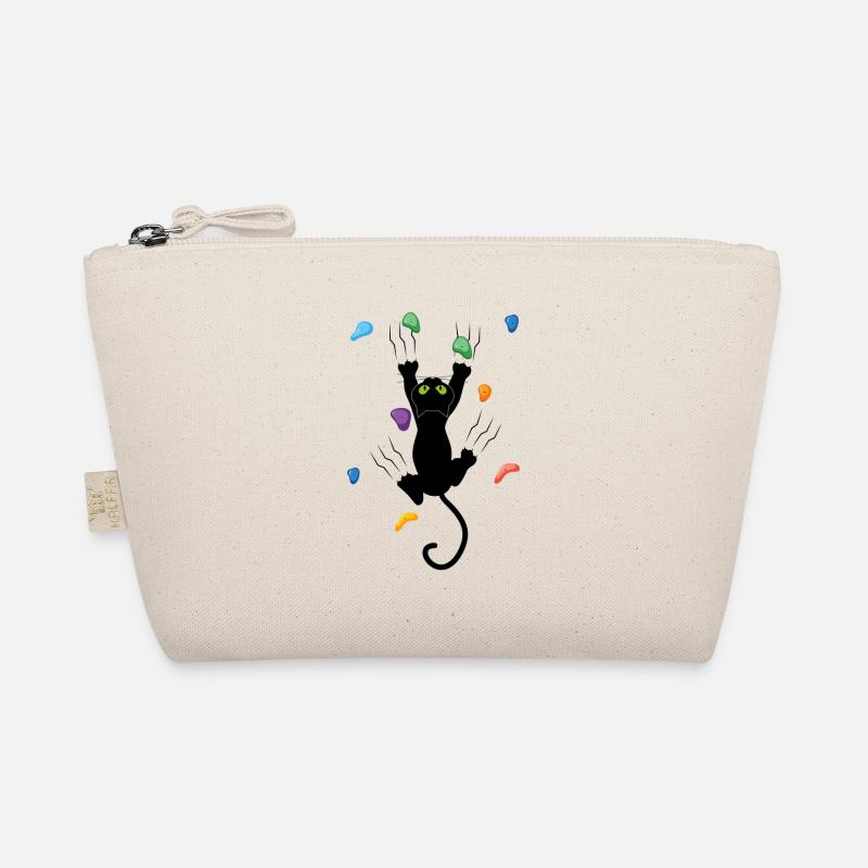 Bouldering Boulder Cat Climb Rock Climber Trekking Organic Pouch