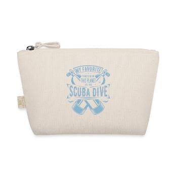My Favorite thing to do is Scuba Diving Gift - Organic Pouch - nature - Front