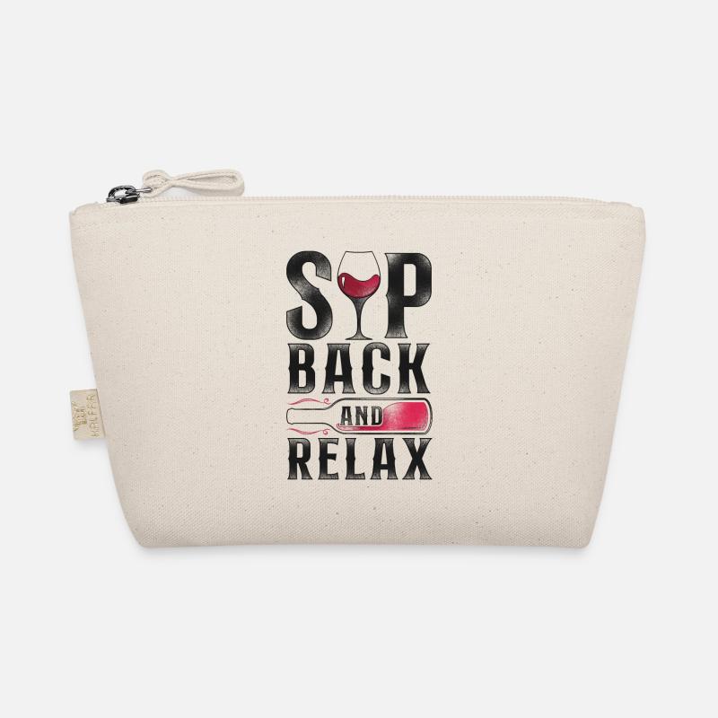 Sommelier Wine Drinking Tasting Organic Pouch