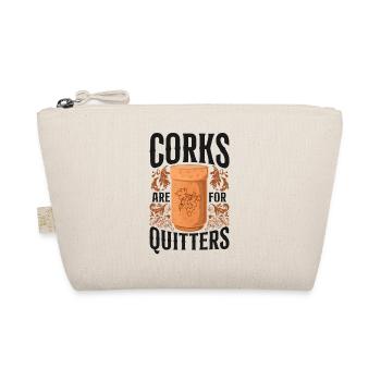 Sommelier Wine Drinking Tasting - Organic Pouch - nature - Front
