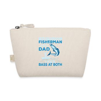 J’ai deux titres Pêcheur et papa pêcheur Fishin - Trousse biologique - nature - Devant