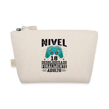 Niveau 18 Débloqué Anniversaire 18 Ans - Trousse biologique - nature - Devant