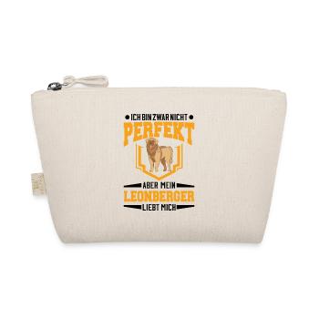 Leonberger Geschenk - Bio-Täschchen - Natur - Vorne