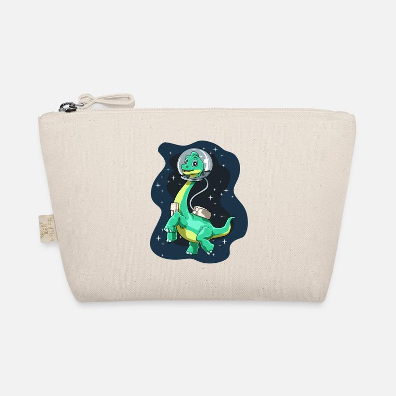 Brachiosaurus Dinosaurier Astronaut Dino Langhals Bio-Täschchen
