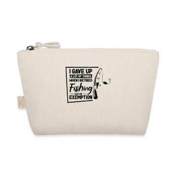 Fishing Was An Exemption Funny Retirement Fishing - Organic Pouch - nature - Front