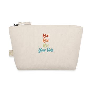Roe Your Vote - Organic Pouch - nature - Front